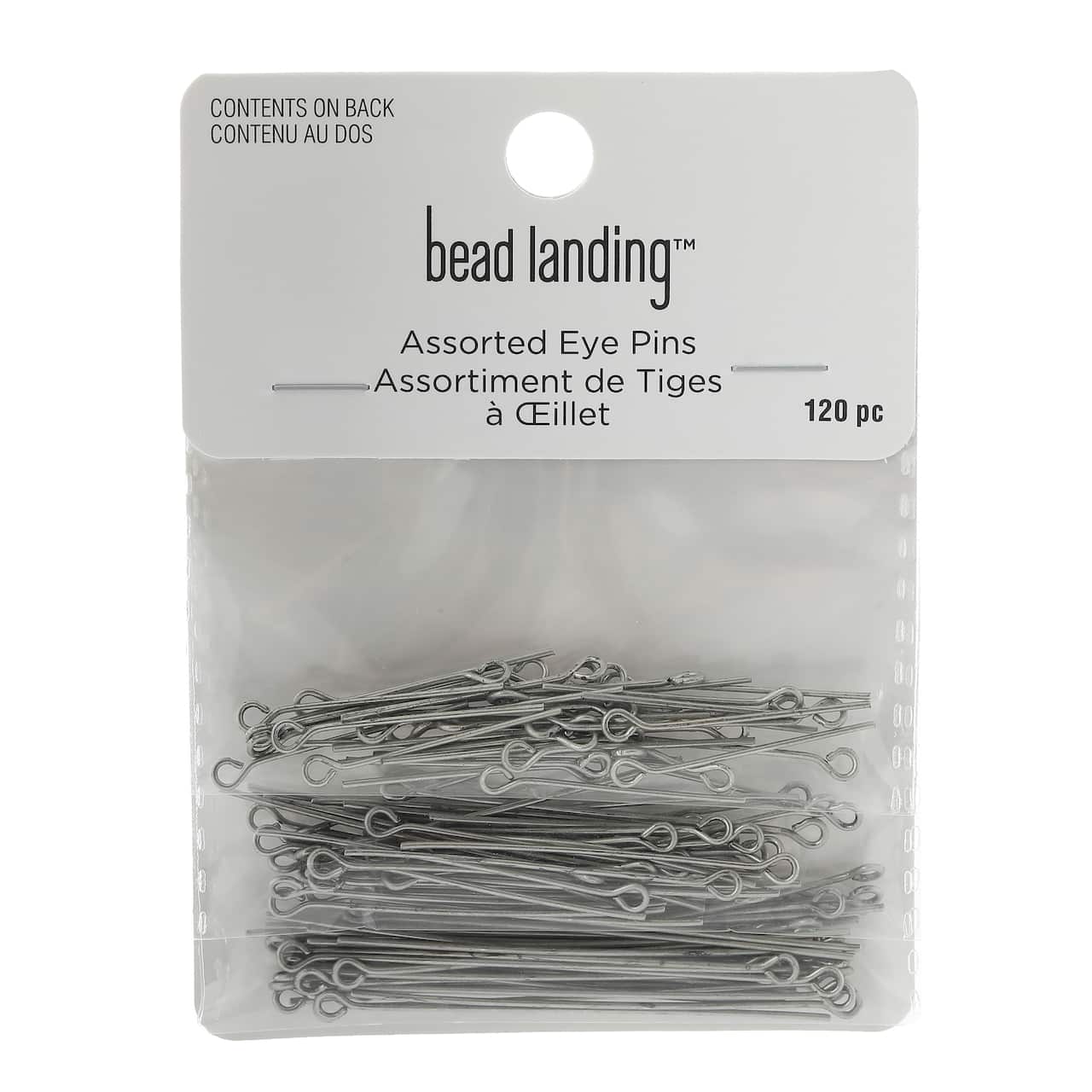 12 Packs: 120 ct. (1,440 total) Eye Pins Mix by Bead Landing™
